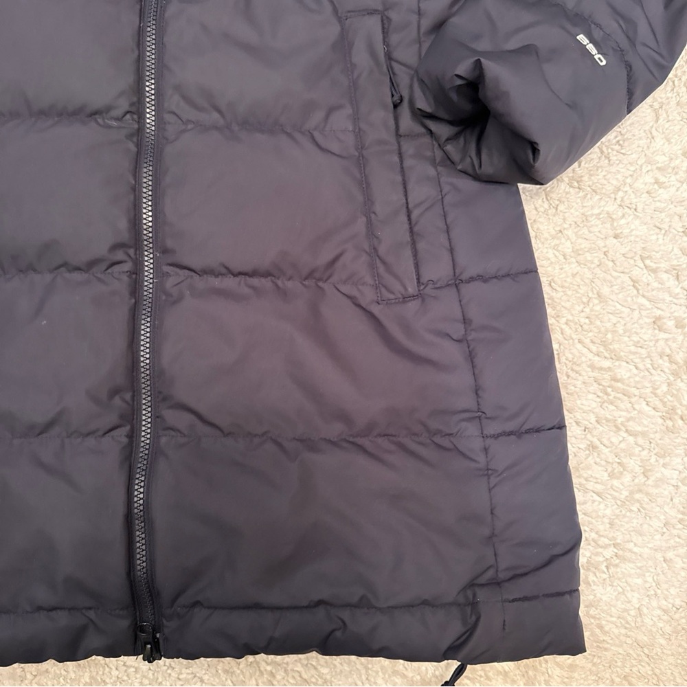 The North Face Women's Black Long Puffer Coat with Hood - Picture 7 of 16